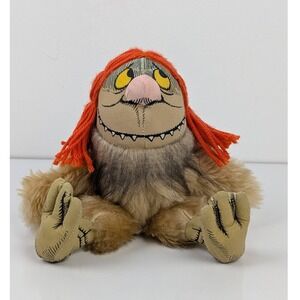 Vintage 1985 Where the Wild Things Are Bernard Plush Maurice Sendak 7 Inch Toy